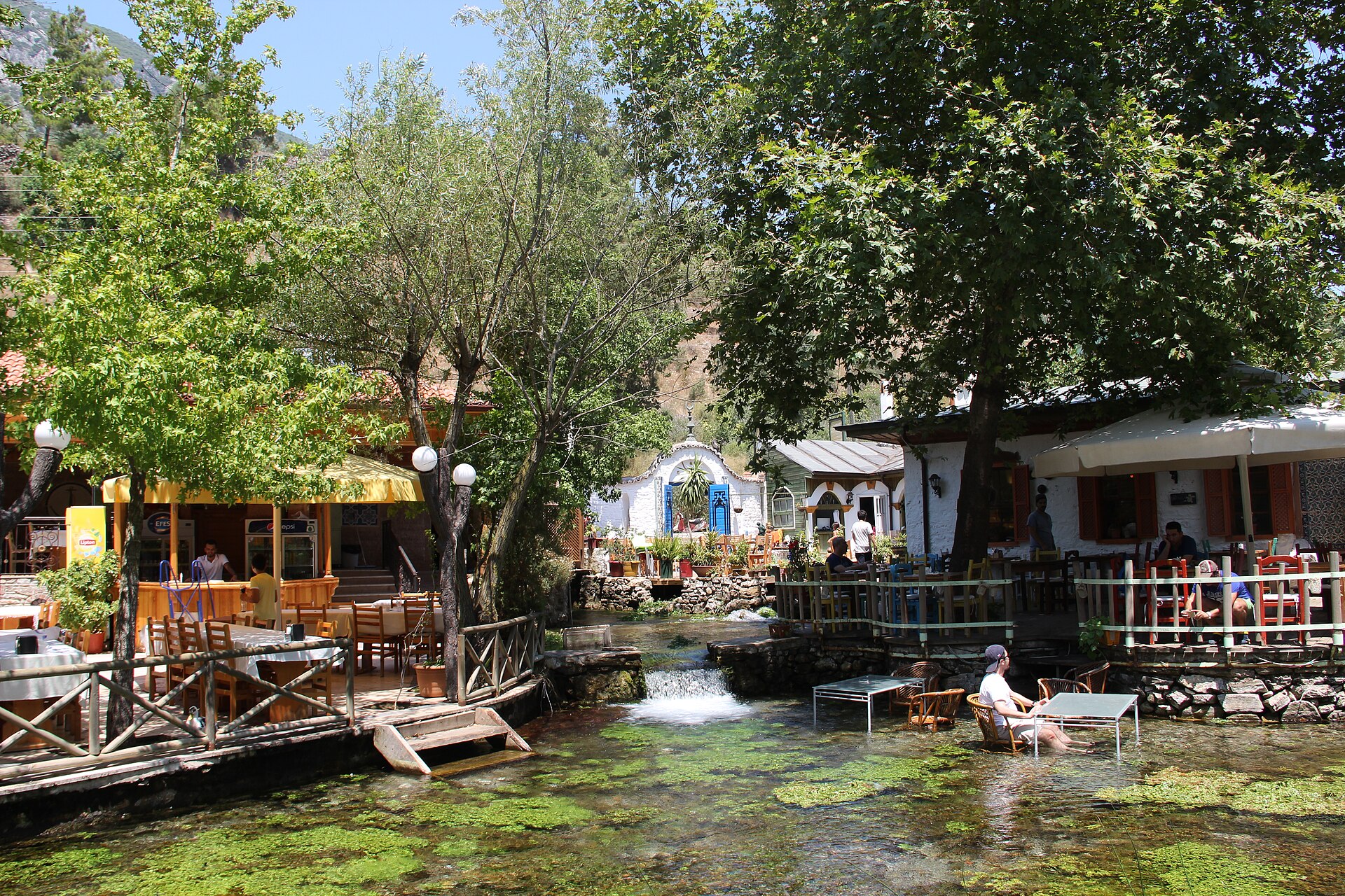 Akyaka Azmak-Fluss Bootstour